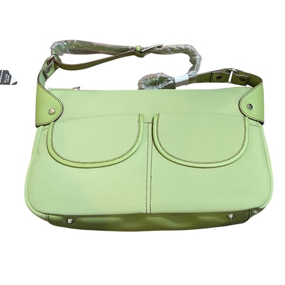 Crossbody Bag Spring Green With Adjustable Strap & Multi-Pockets Maxx New York - Picture 1 of 16